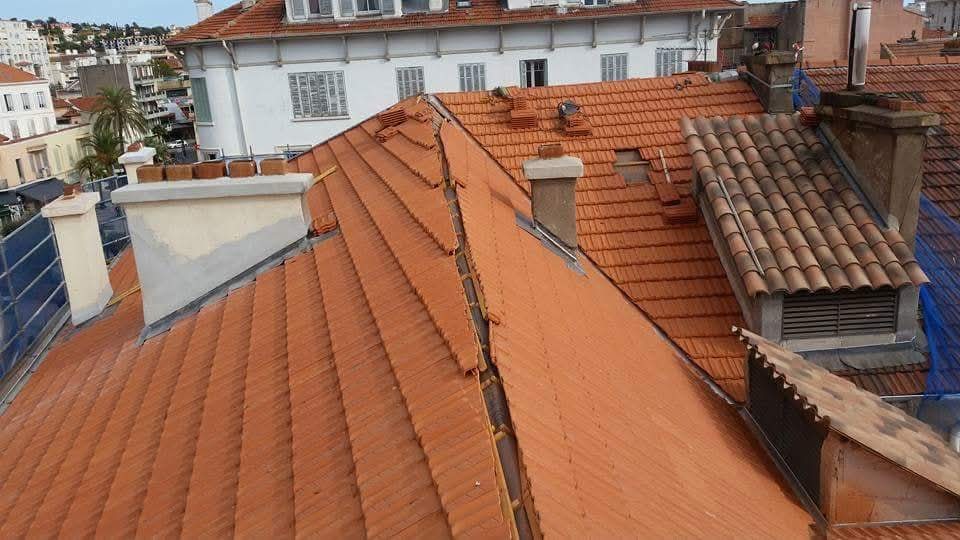 réparation de faitage toiture à Fréjus